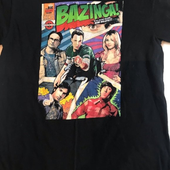 Big Bang Theory Bazinga Tee size small - Picture 4 of 9
